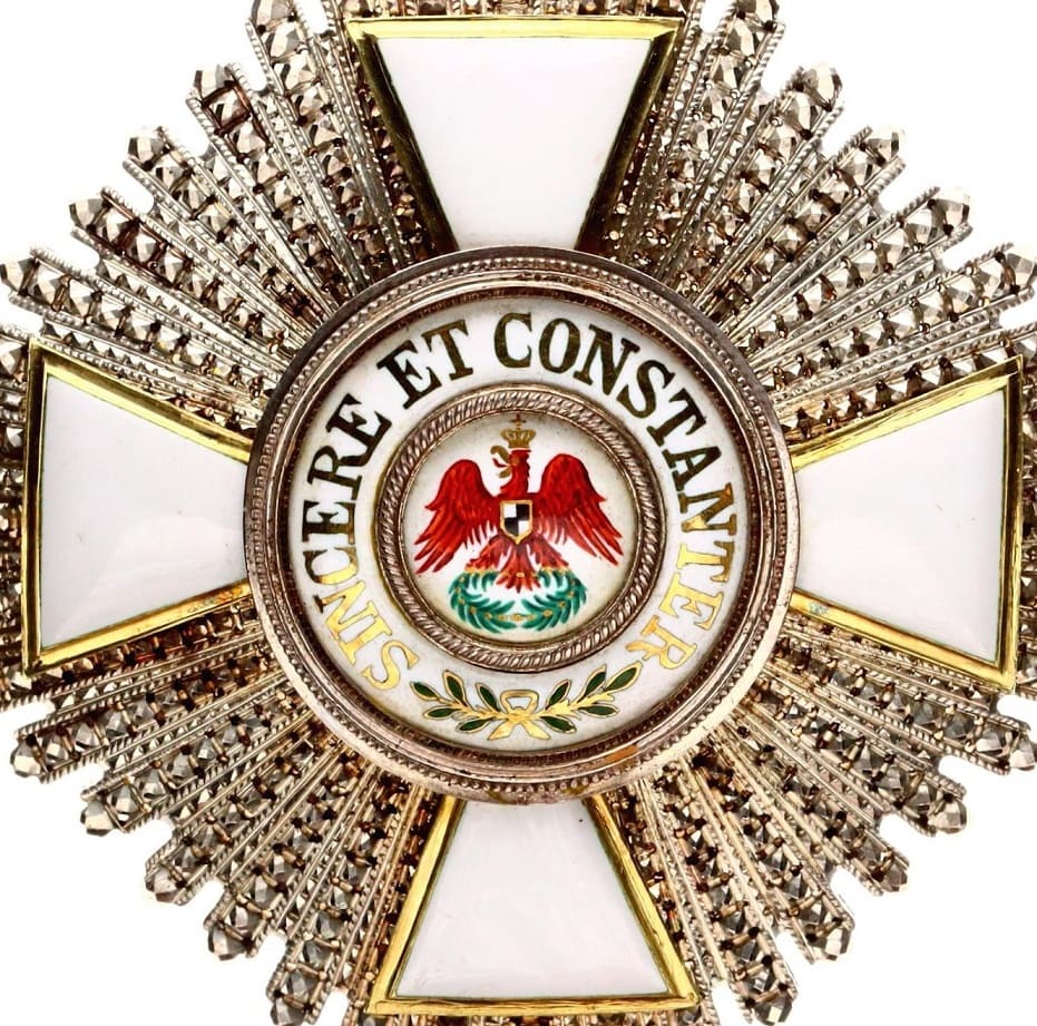 Prussian Red Eagle Order breast  star made by Halley, Paris.jpg