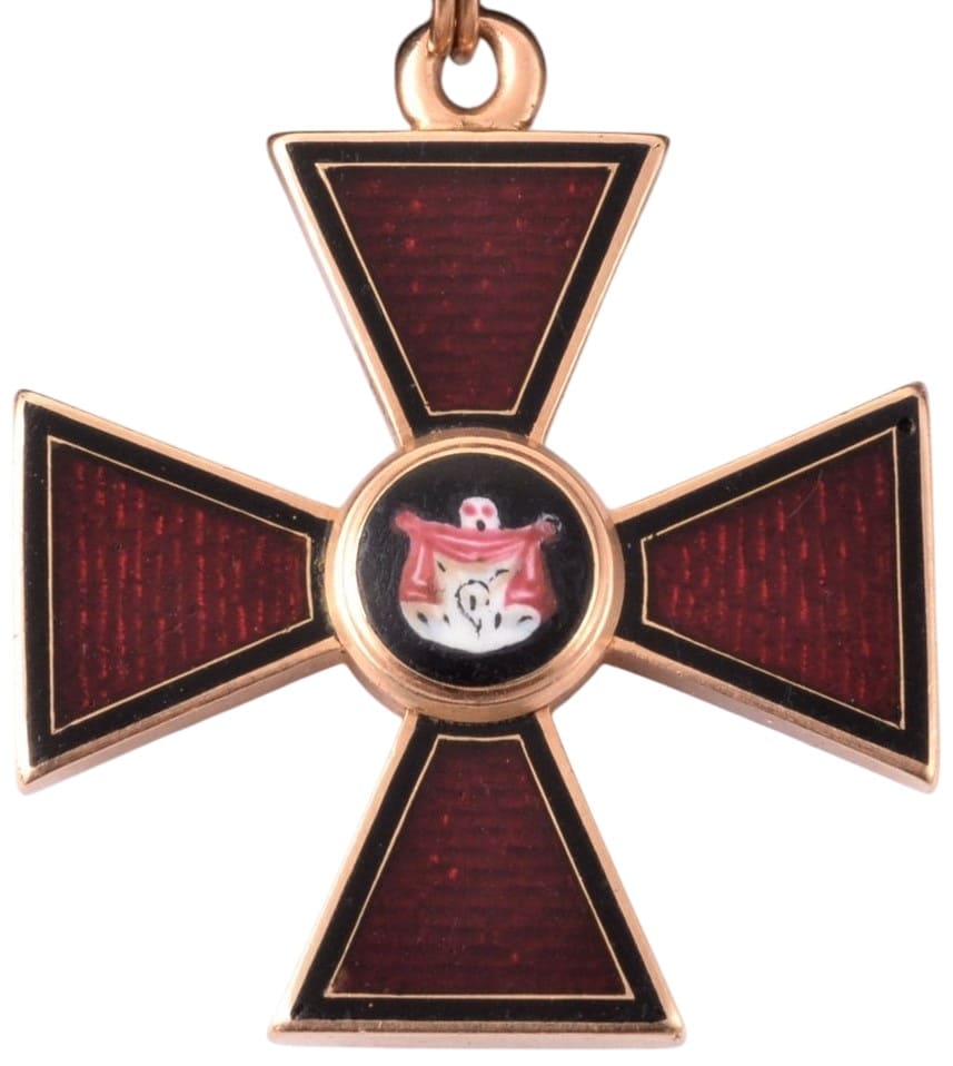 Reduced 4th class cross of Saint Vladimir order.jpg