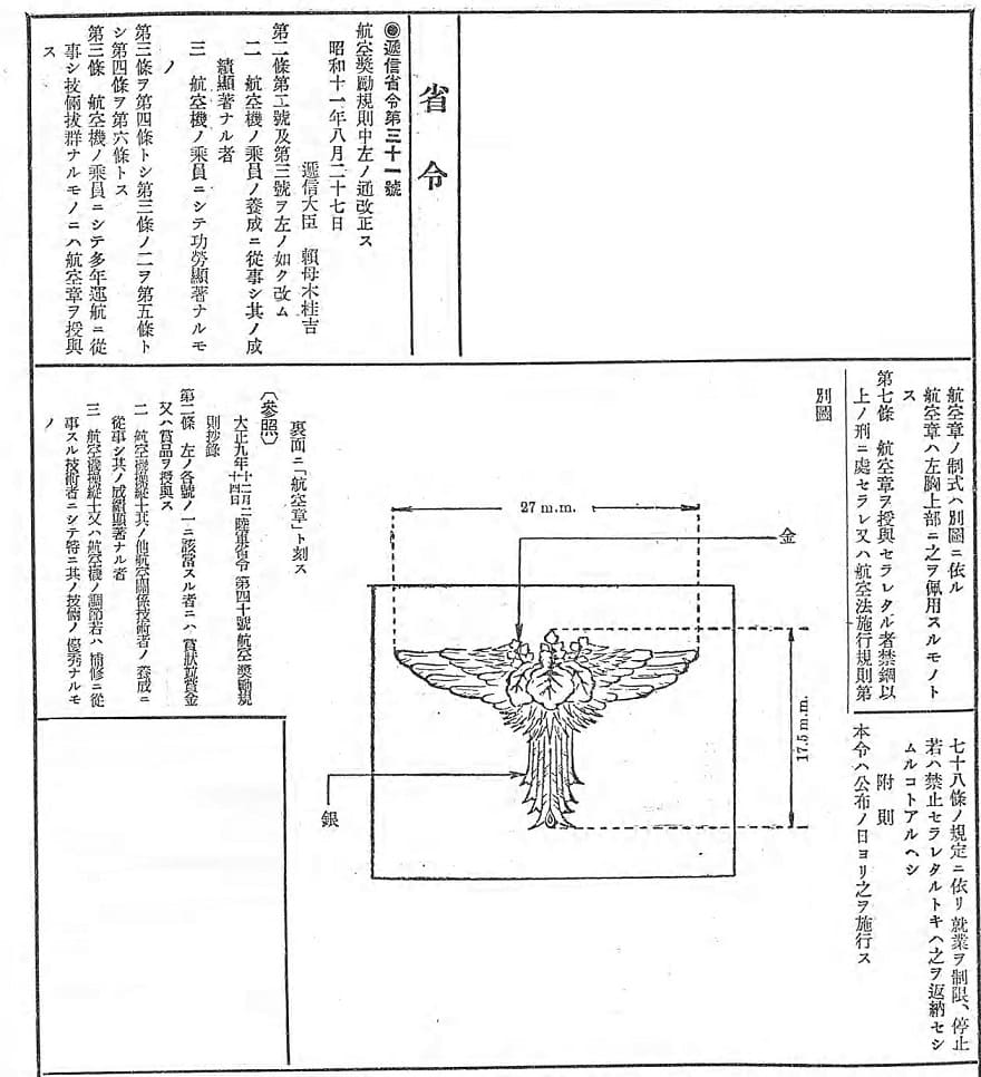 Regulation 官報 1936年08月27日.jpg