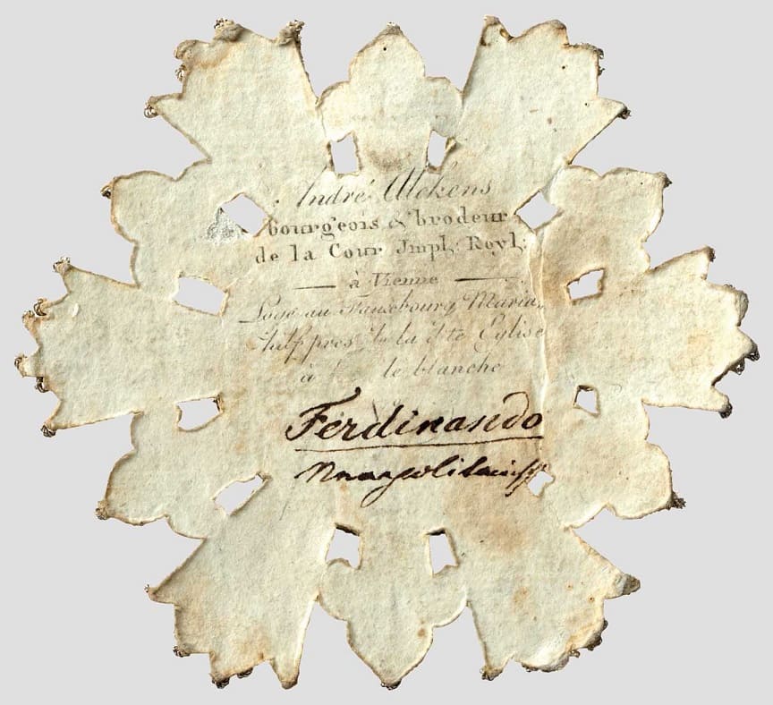 Royal and Military  Order of Saint Ferdinand breast star.jpg