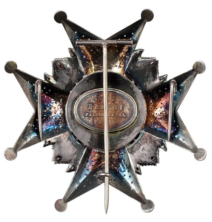 Royal Order of  the Seraphim made by Kretly, Paris.jpg