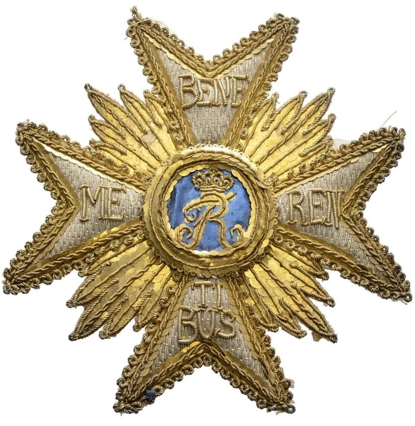Royal Württemberg Civil Order of Merit Embrodiered Breast Star.jpg