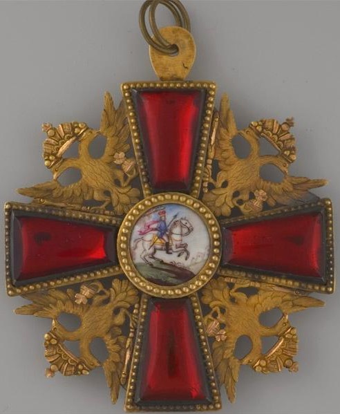Russian Imperial Order of St. Alexander Nevsky of Napoleon I ..JPG