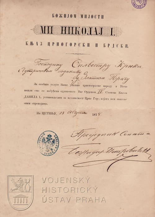 Russian-made 5th class of  Prince  Danilo I order.jpg