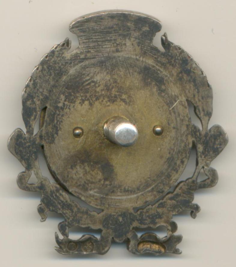 Russian-made badge for Korean Delegation in  St.Petersburg.jpg