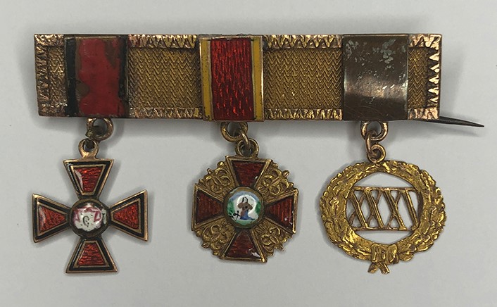 Russian-Made Miniature Group with Imperial Russian Orders and Medals.jpg