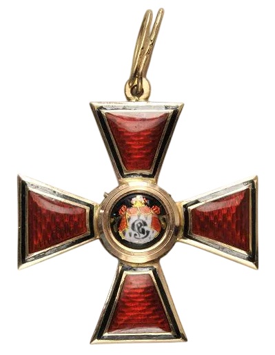 Russischer  Kaiserlicher Orden des Heiligen Wladimir 4. Klasse.jpg