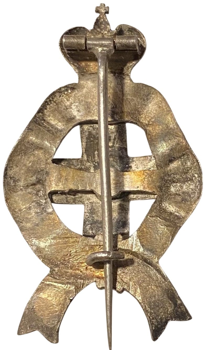 Russo-Turkish War of 1877-1878 Red  Cross Badge  made by the St.Pertersburg workshop А.В.jpg