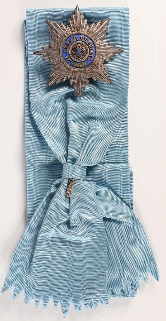 Saint Andrew order made by Julius Keibel.jpg