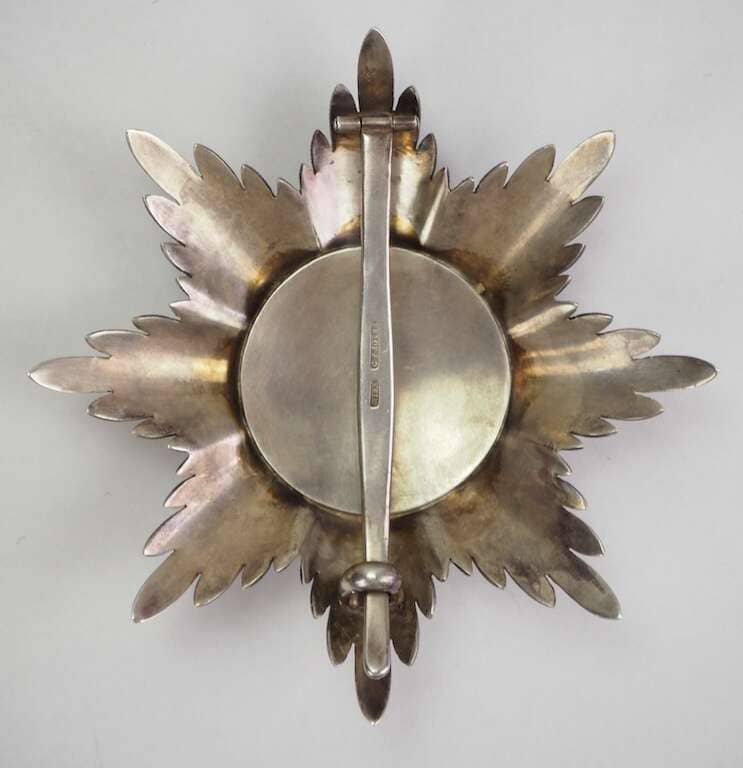 Saint  Anna Order breast star made by Rothe, Wien.jpg
