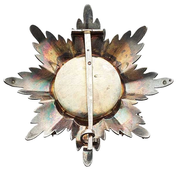 Saint Anna order with  Swords breast star ВД.jpg