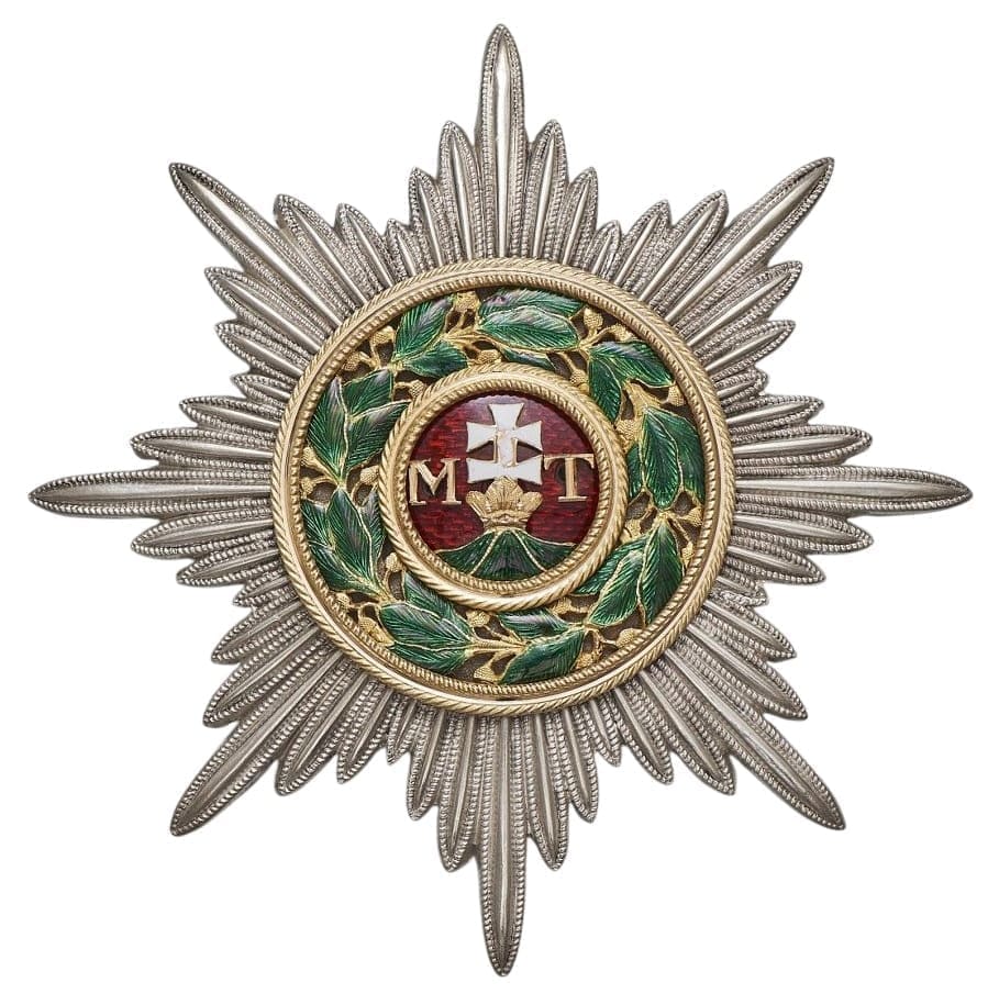 Saint Stephen of Hungary Order breast star of Emperor Nicholas I.jpg