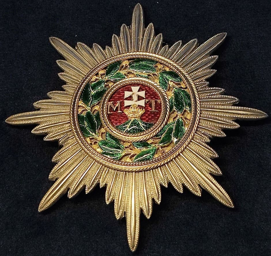 Saint Stephen of Hungary Order  breast star of Emperor Nicholas I.jpg