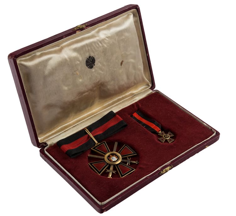 Saint Vladimir Order with swords  made by Rothe.jpg