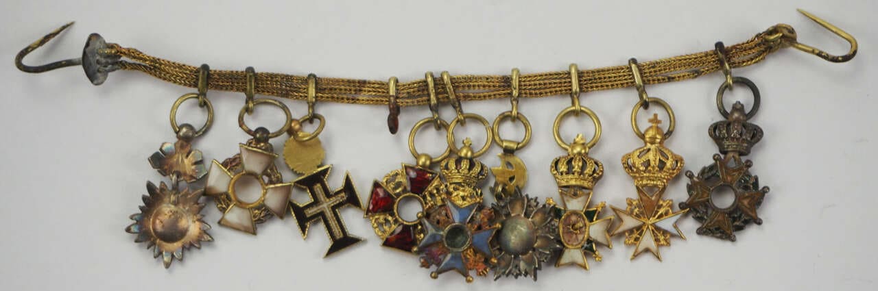 Salty nine place European-made chain of miniatures.jpg