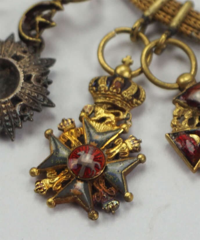 Salty  nine place European-made chain of miniatures.jpg