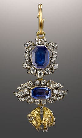 sapphires,  brilliants, gold, silver-gilt.jpg