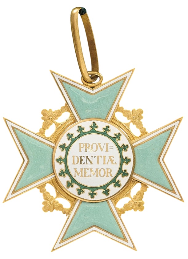 Saxon Order of  the Rue Crown of Marshal Joachim Murat.jpg