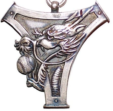 Sendai Secondary School 1931 Baseball League Tournament Participant's Watch Fob.jpg