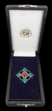 Silver Green Cross Traffic Safety  Honor Badge.jpg