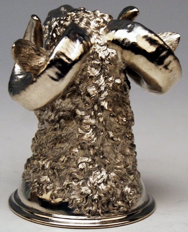 Silver Russian Stirrup Cup Ram's Head.jpg