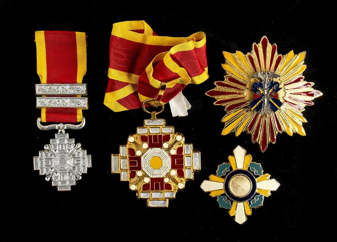 Сopies of Manchukuo  Orders  used  on the set of the film THE LAST EMPEROR by Bernardo Bertolucci.jpg