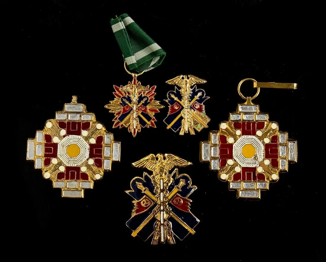 Сopies of Manchukuo  Orders  used  on  the set of the film THE LAST EMPEROR by Bernardo Bertolucci.jpg