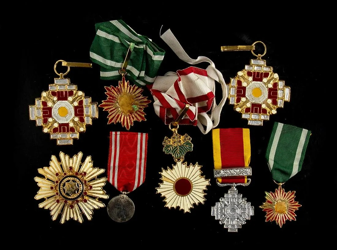 Сopies of Manchukuo Orders  used on the set of the film THE LAST EMPEROR by Bernardo Bertolucci.jpg
