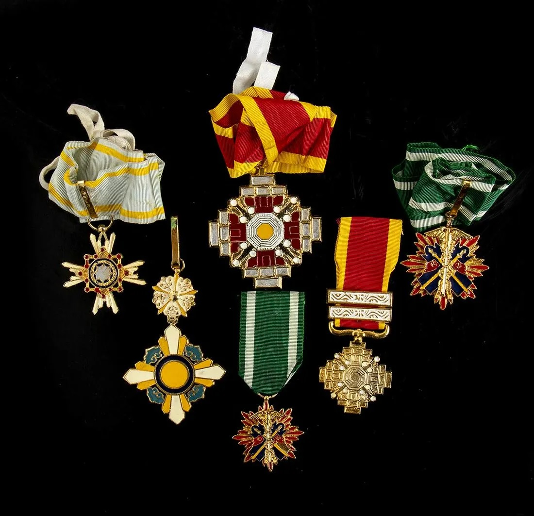 Сopies of Manchukuo Orders   used on the set of the film THE LAST EMPEROR by Bernardo Bertolucci.jpg