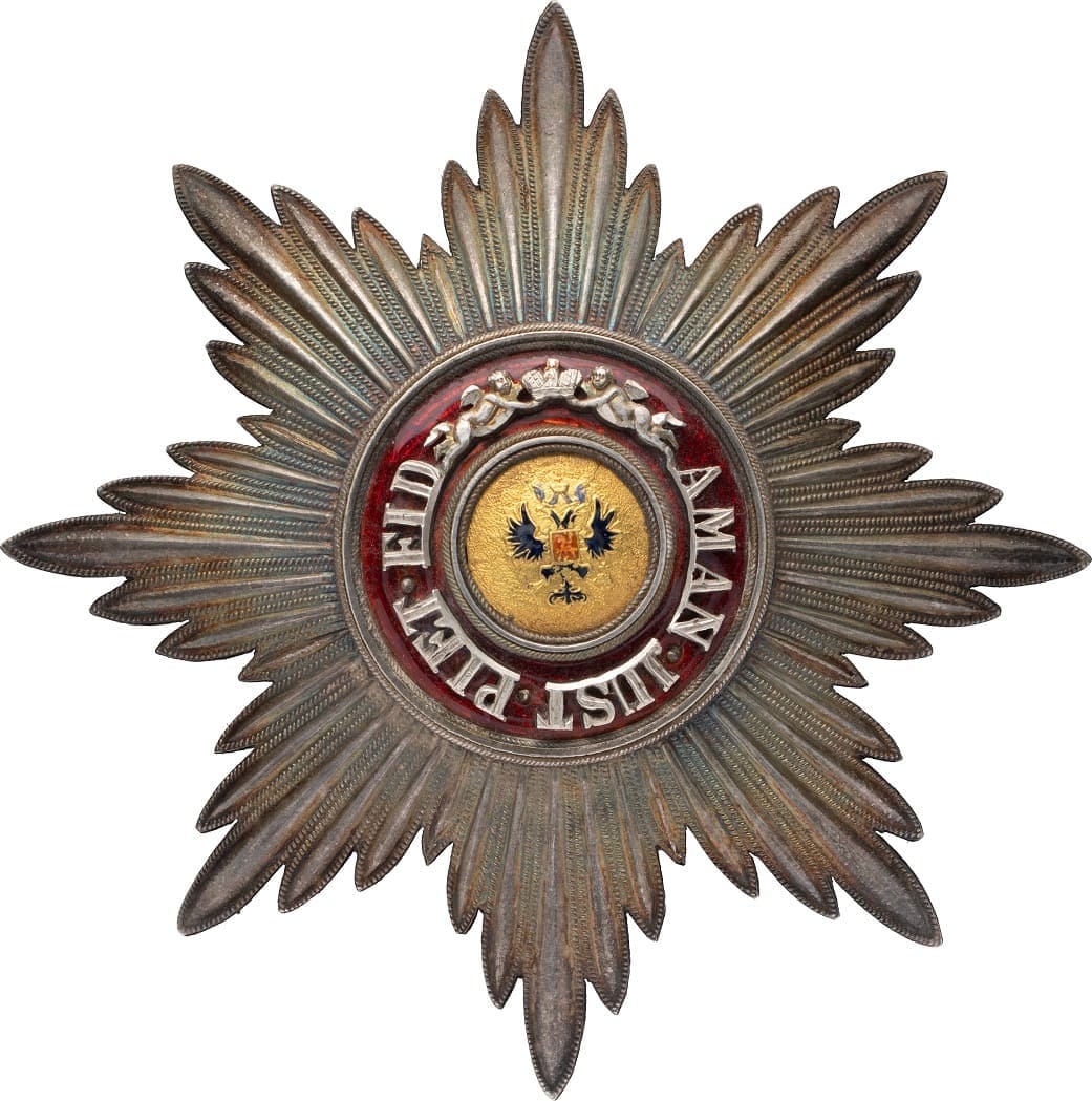 St.Anna Order for Non-Christians breast star made by Albert Keibel.jpg
