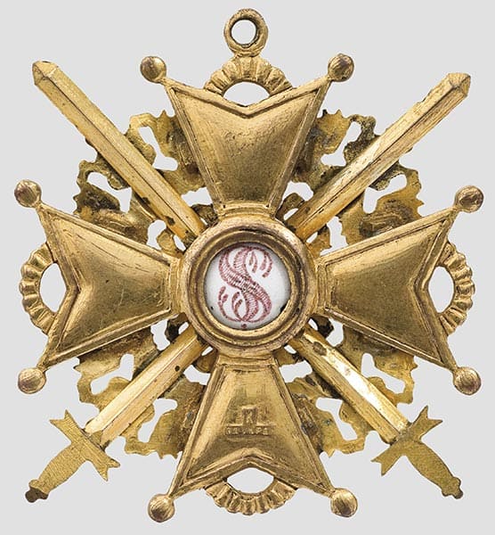 St. Stanislaus-Orden Kreuz 2.  Klasse mit Schwertern.jpg