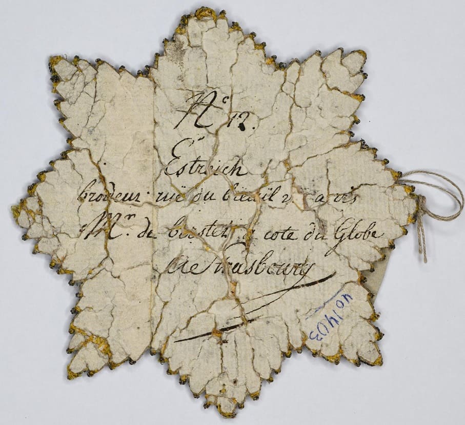 Stanisław II  August Poniatowski’s Embroidered Breast Star of the White Eagle Order.jpg