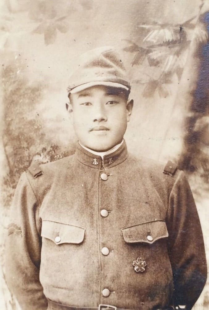 Superior private with army jūkendō proficiency badge.jpg