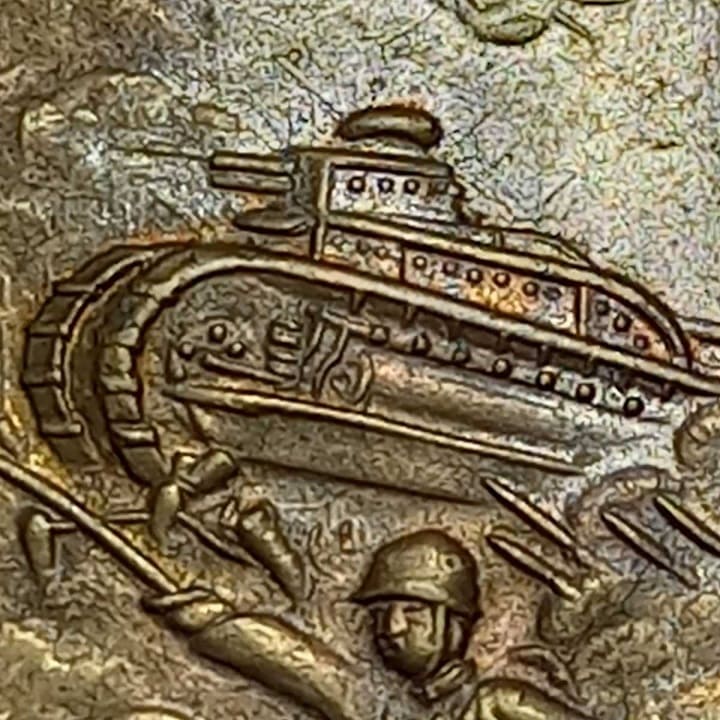 Tank Watch Fob  of Glico Confectionery  Company.jpg