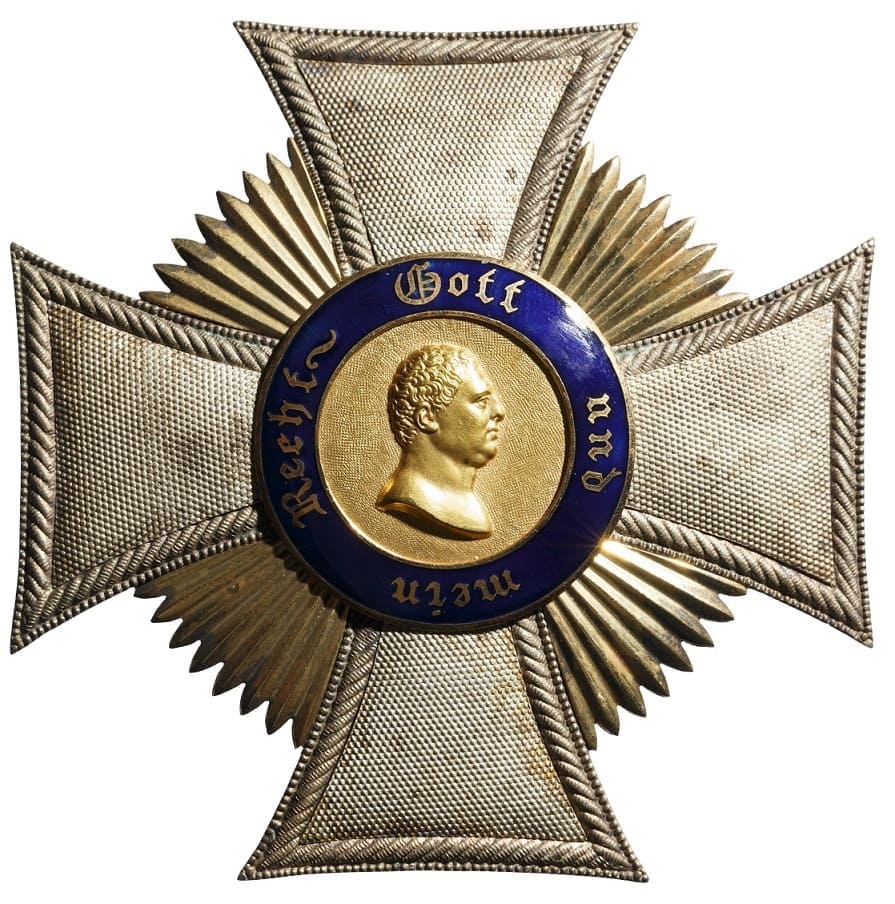 The Friedrich Order (Württemberg) breast star..jpg