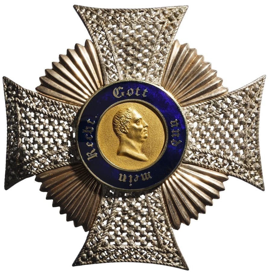 The Friedrich Order (Württemberg) breast star.jpg
