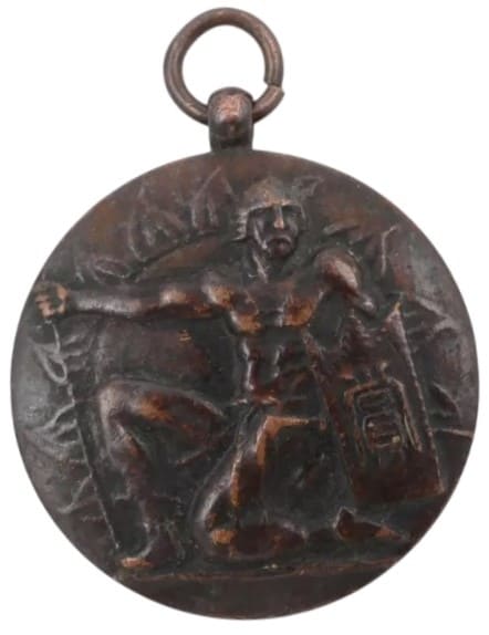 東京日日新聞社  Tokyo Nichi Nichi Shimbun Watch Fob.jpg