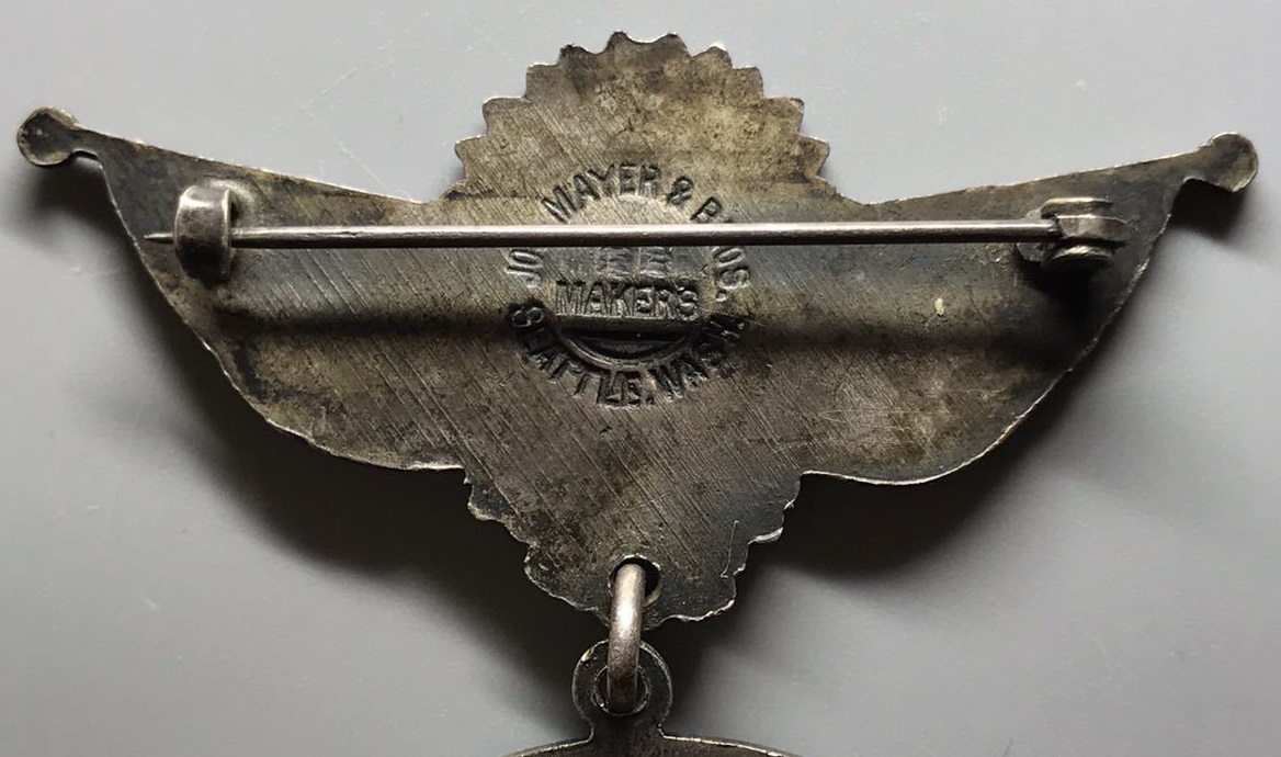 Visit to Vancouver of His Imperial Highness Prince  Fushimi of Japan on June 22, 1907 Commemorative Badge.jpg