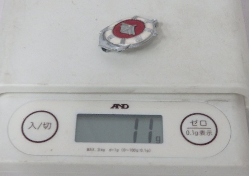 帝国水難救済会 正會員章 weight.jpg