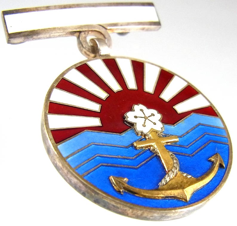 White Merit Badge of Navy League海軍協會白色有功章-.JPG