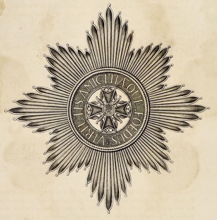 Württembergian Order of the Hunt breast star.jpg