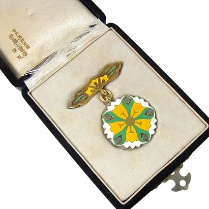 Yellow Merit Membership Badges of Saiseikai .jpg