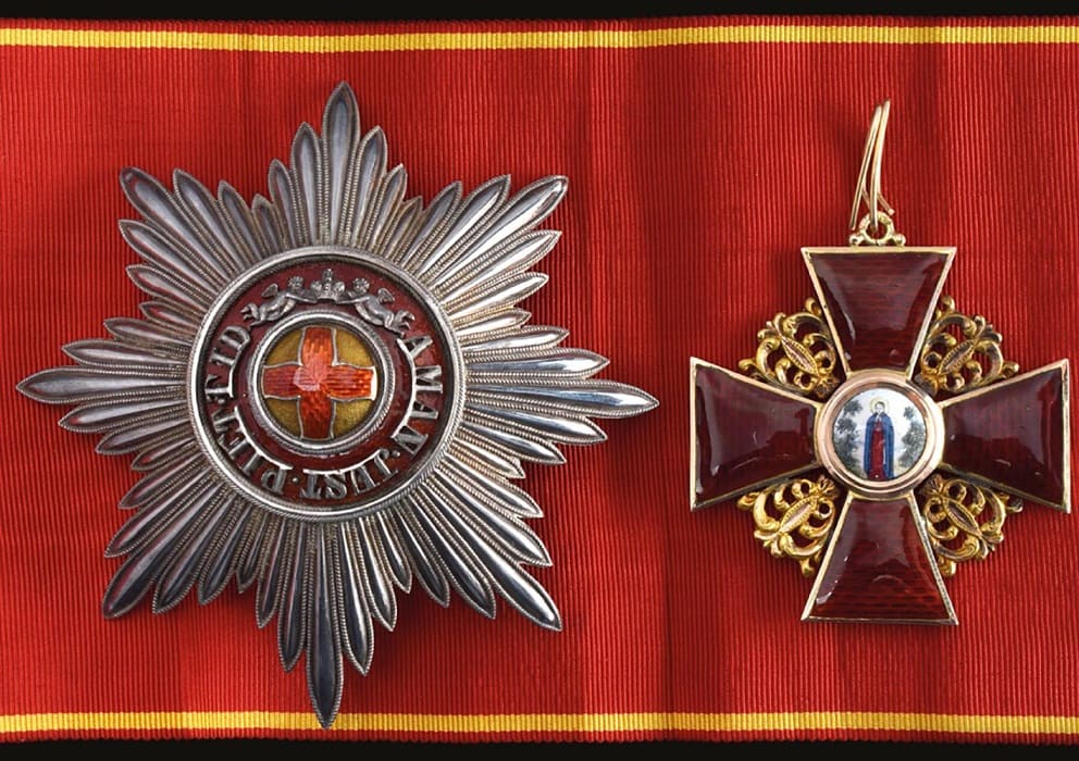 Знак Орден Св. Анны 1-й степени Фирмы «Эдуард».jpg