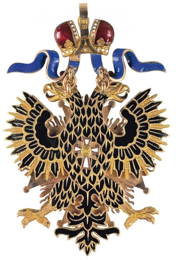 Знак ордена  Белого Орла мастерская Юлиуса Кейбеля.jpeg