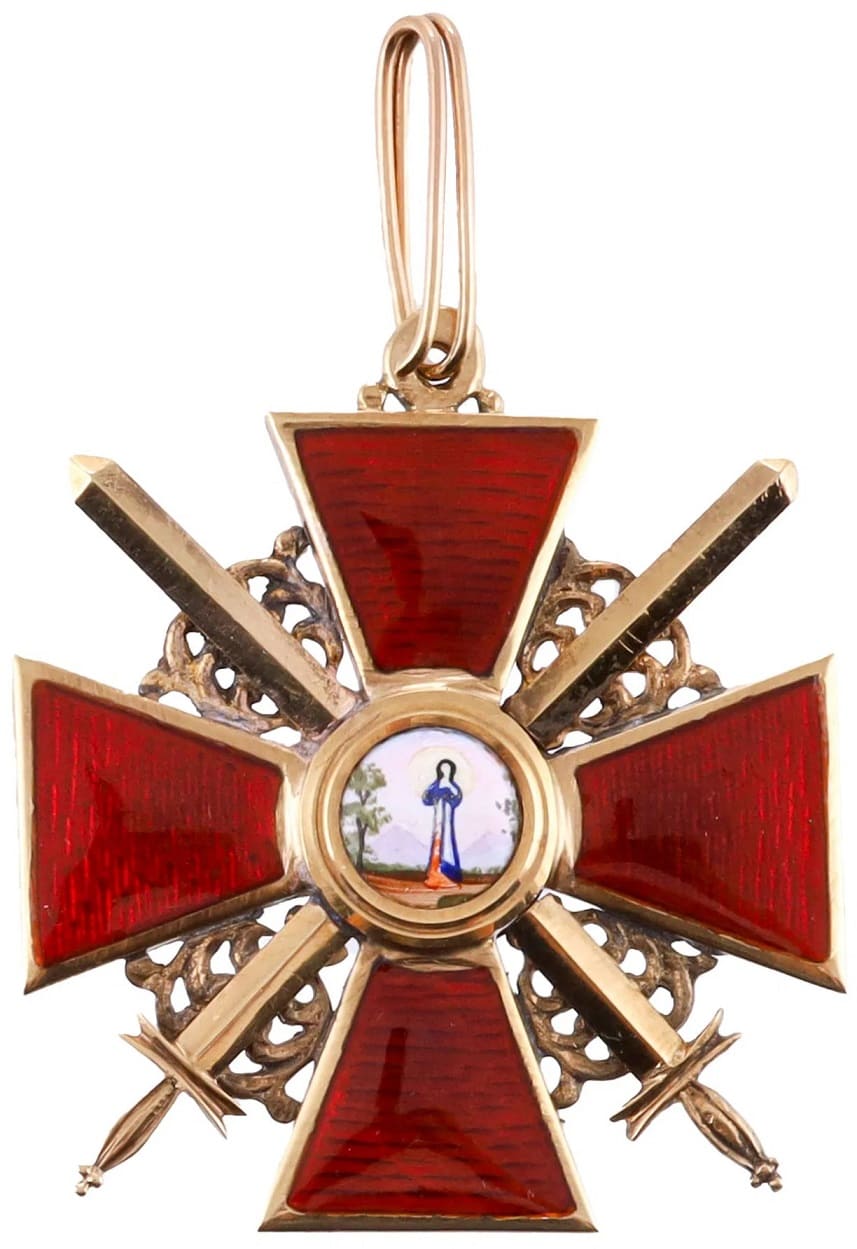 Знак ордена св. Анны 2-й степени с мечами АК.jpg