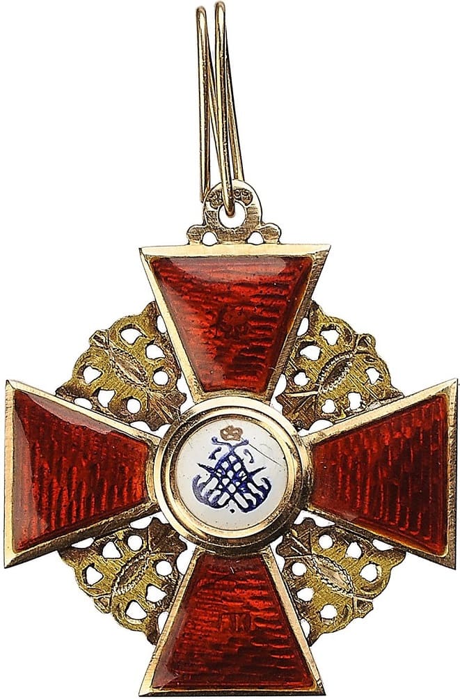 Знак Ордена Св. Анны 3-й степени   AK.jpg