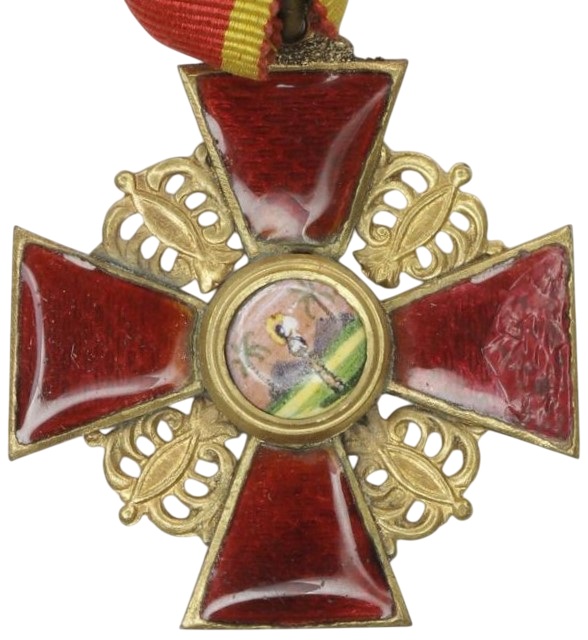 Знак ордена Св. Анны 3-й степени Д. Осипов.jpg