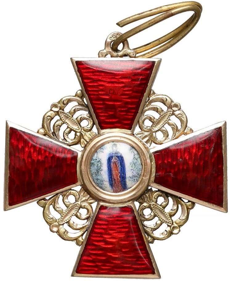 Знак ордена Св. Анны 3 ст.  Фирма Эдуард  ИЛ.jpg