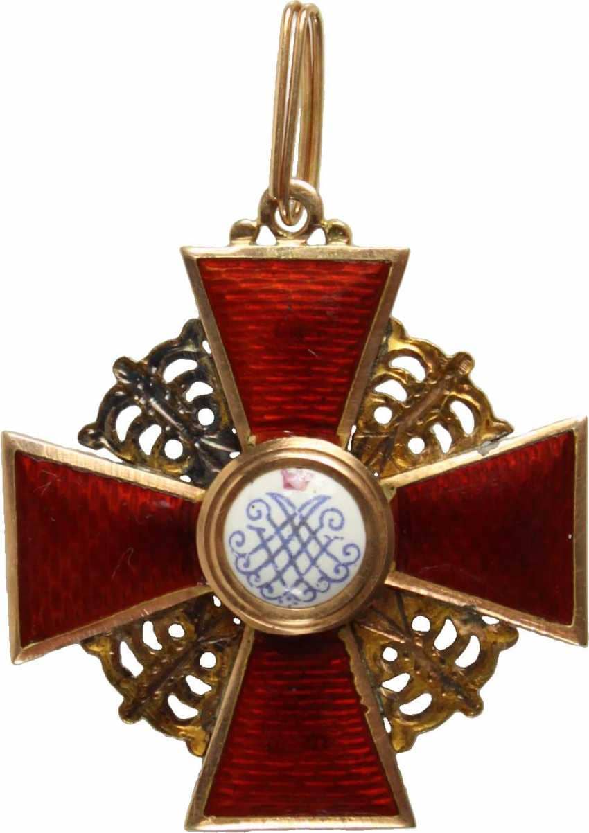 Знак ордена Св. Анны 3 ст.   Фирма Эдуард  ИЛ.jpg