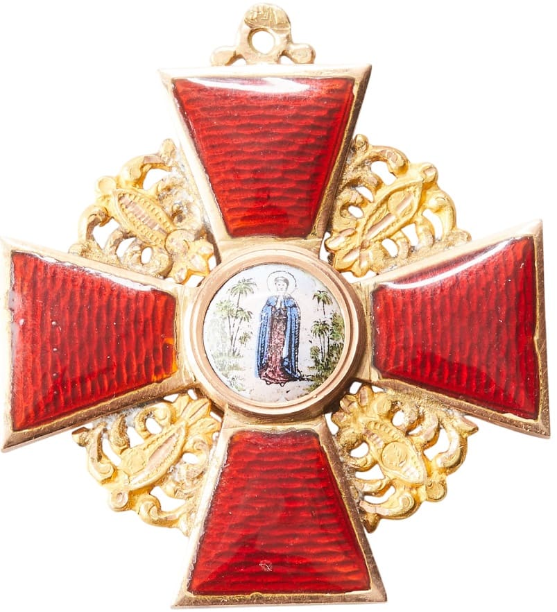 Знак ордена Св. Анны 3 ст.  Фирма Эдуард  ИЛ.jpg